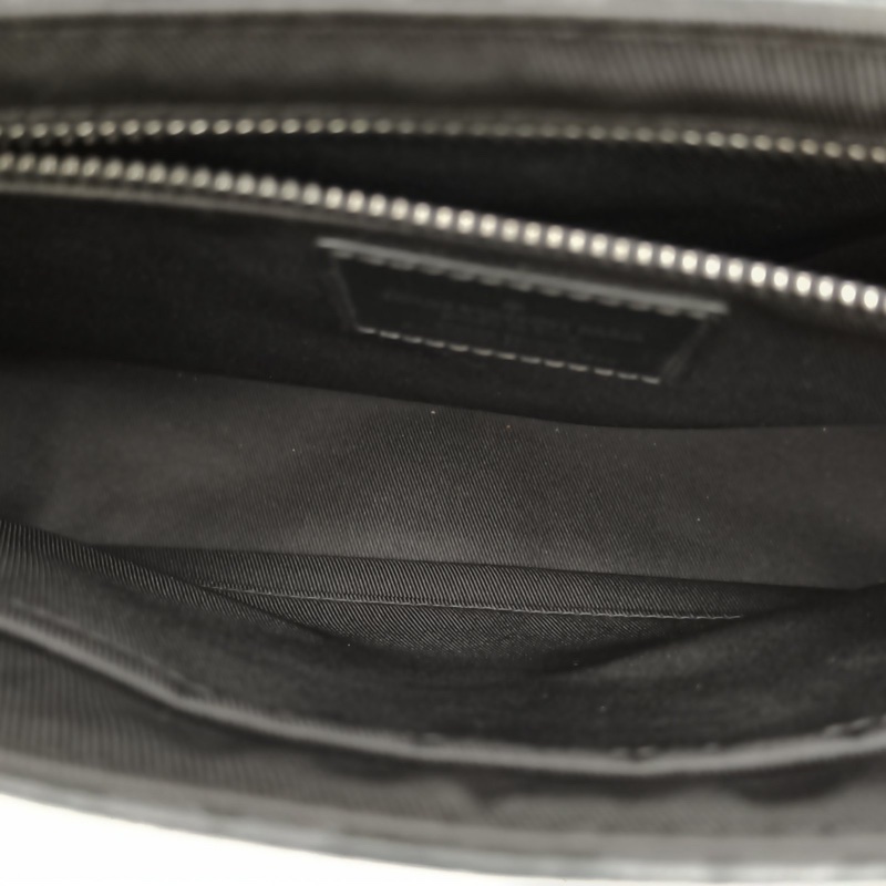 LOUIS VUITTON VOYAGER郵差包小號黑色肩背包PVC2018-5