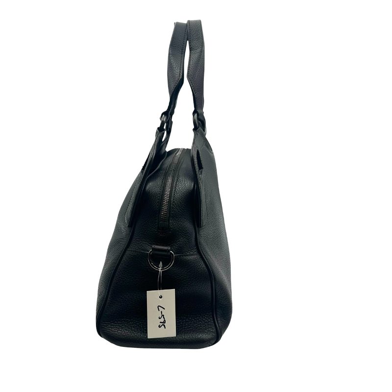 【美收精品】Cartier 黑色皮革手提包 C-575【隔月月中將轉賣至日本 上架期限30天】-2