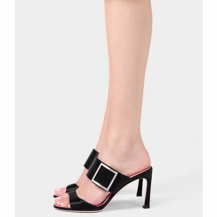 Roger Vivier 女士 Trompette 高跟涼鞋34 34.5 35 35.5 36 36.5 37 37.5 38 38.5 39 39.5 40 40.5 41 41.5 42碼跟高: 8.4cm-0