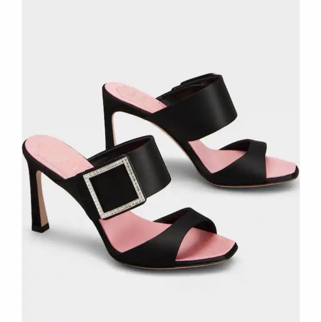 Roger Vivier 女士 Trompette 高跟涼鞋34 34.5 35 35.5 36 36.5 37 37.5 38 38.5 39 39.5 40 40.5 41 41.5 42碼跟高: 8.4cm-4