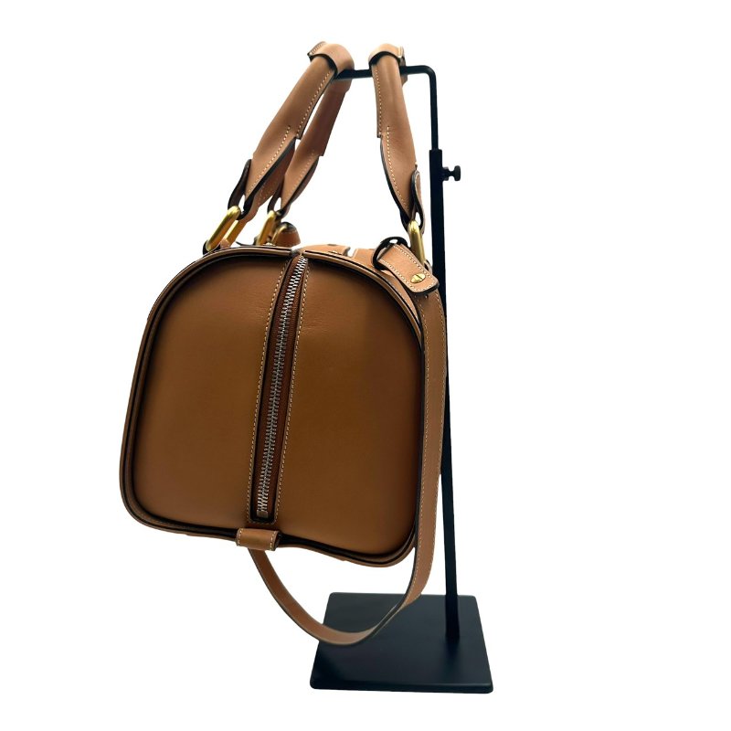 【美收精品】Chloe 橘色手提波士頓包 C-578【隔月月中將轉賣至日本 上架期限30天】-3