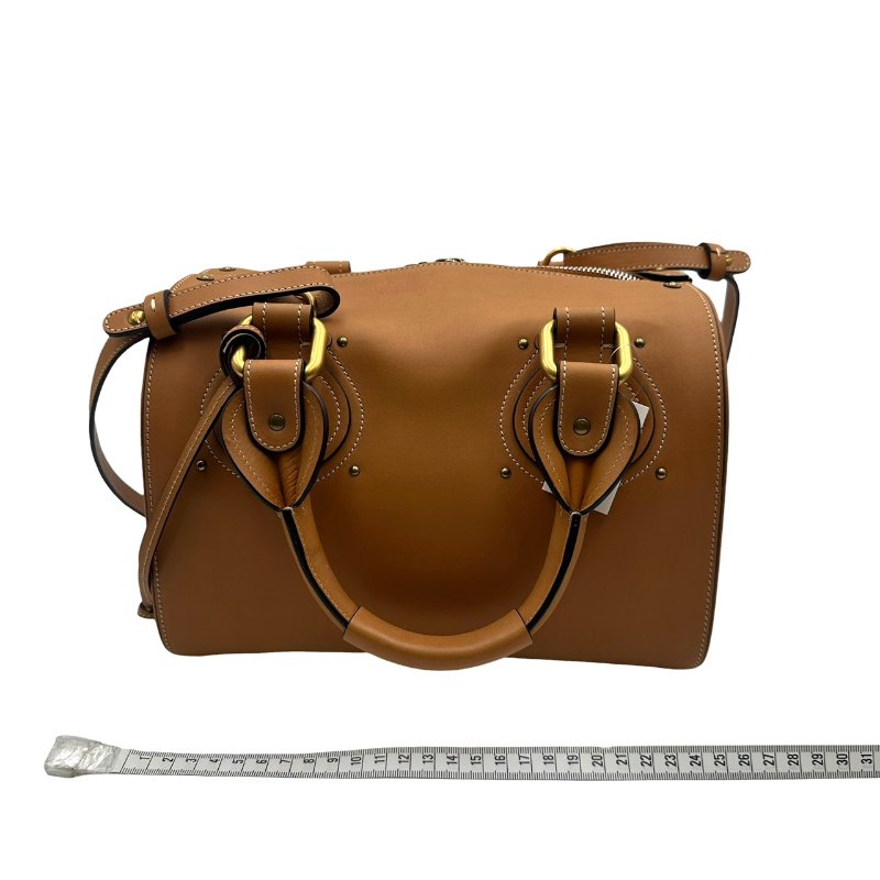 【美收精品】Chloe 橘色手提波士頓包 C-578【隔月月中將轉賣至日本 上架期限30天】-15