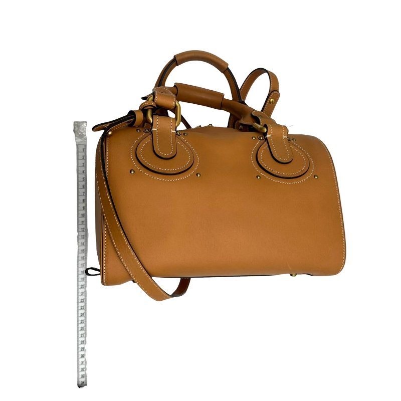 【美收精品】Chloe 橘色手提波士頓包 C-578【隔月月中將轉賣至日本 上架期限30天】-17