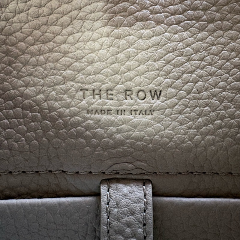 The Row Margaux 10 荔枝紋牛皮 手提肩背包 大象灰-3