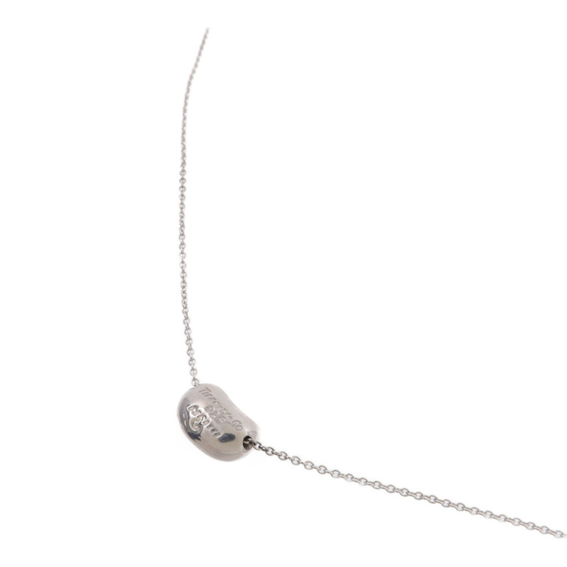TIFFANY&CO 925純銀Bean Design Nacklace項鍊-2