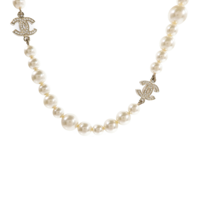 CHANEL 金屬/樹脂Necklace項鍊-0