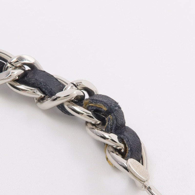 CHANEL 金屬/皮革Chain Belt腰帶-6