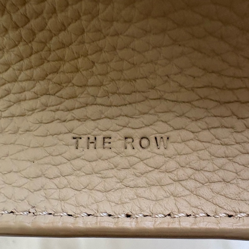 The Row Margaux 10 荔枝紋牛皮 手提肩背包 沙色-2