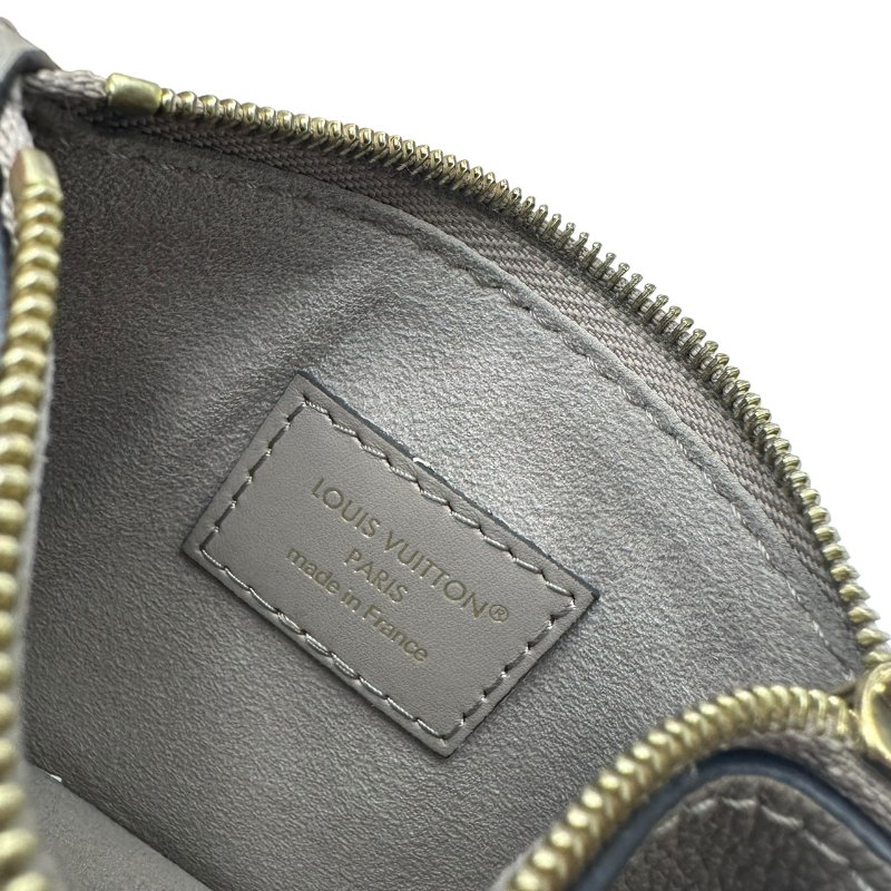 【美收精品】Louis Vuitton 大象灰LOGO斜肩包 C-558【隔月月中將轉賣至日本 上架期限30天】-8