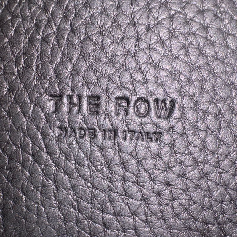 The Row Margaux 12 荔枝紋牛皮 手提肩背包 黑色-3