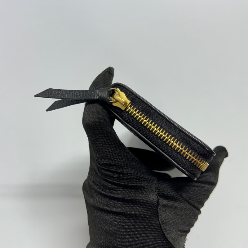 (全新閒置🎁) LV M60171 Clémence牛皮黑老花 長夾【專櫃28,300】-6