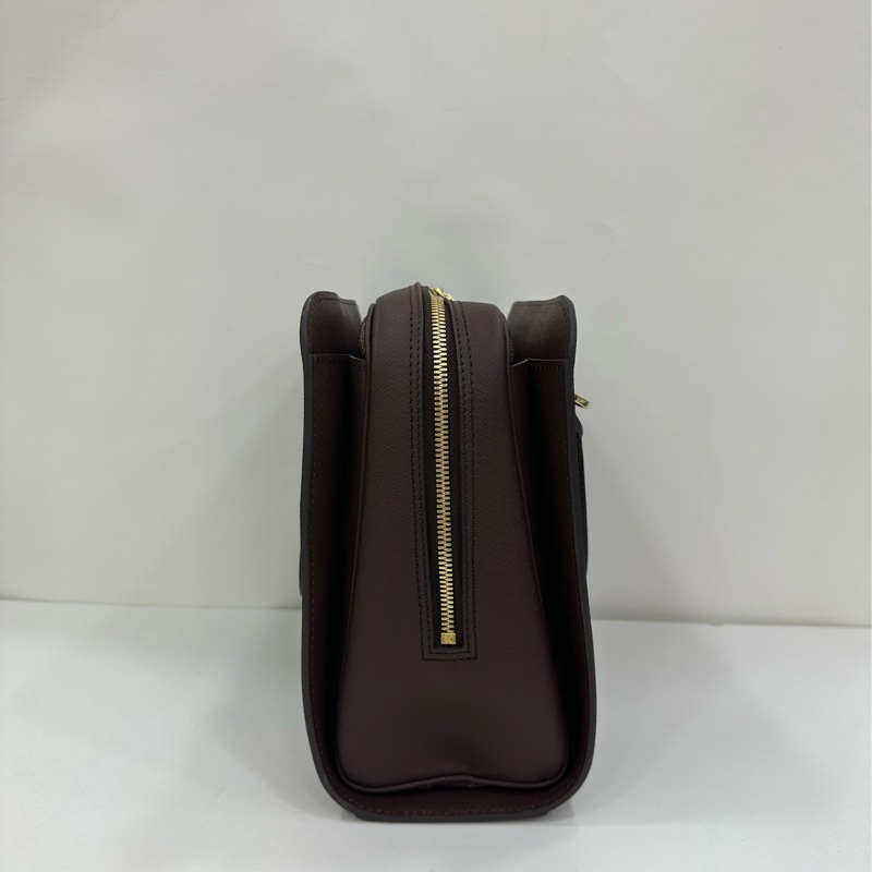 LV路易威登 Triana 經典棕色棋盤豆腐手提包,閒置未使用品 尺寸26*22cm-4