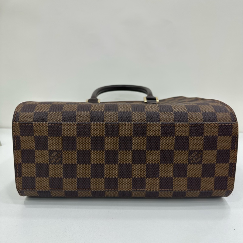LV路易威登 Triana 經典棕色棋盤豆腐手提包,閒置未使用品 尺寸26*22cm-5