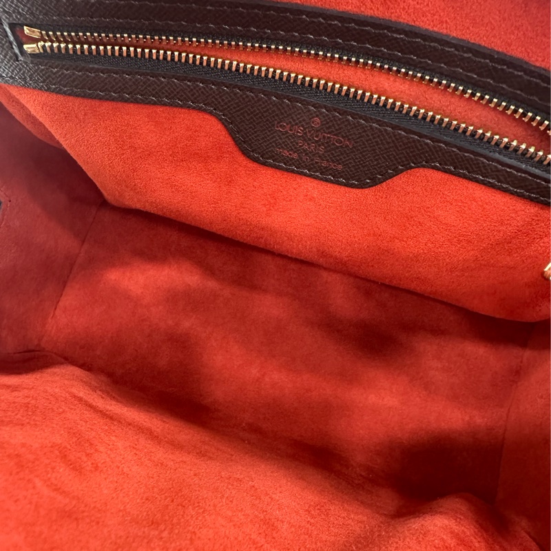 LV路易威登 Triana 經典棕色棋盤豆腐手提包,閒置未使用品 尺寸26*22cm-7
