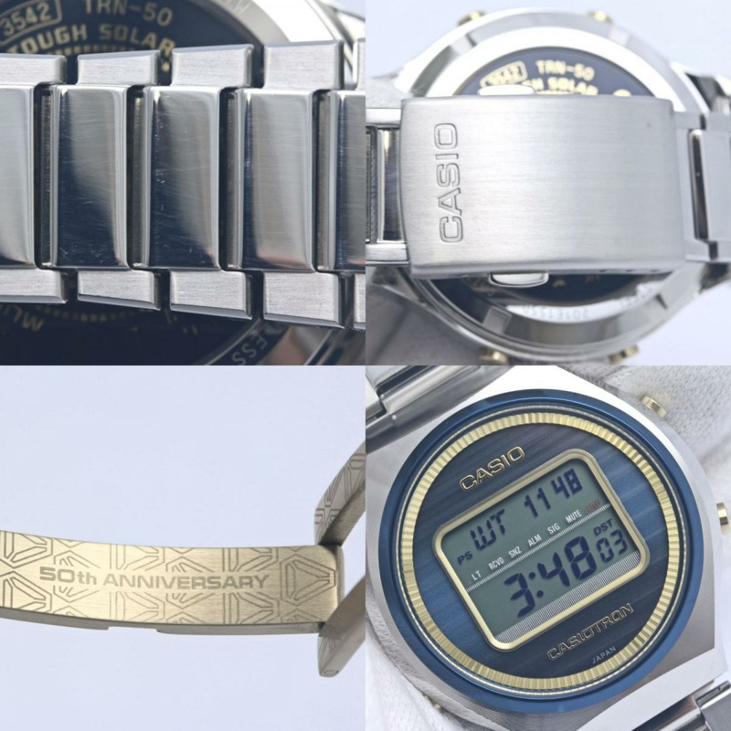 卡西歐 CasioTron 50週年紀念款 TRN-50SS-2AJR 男士腕錶 SS 40395-9
