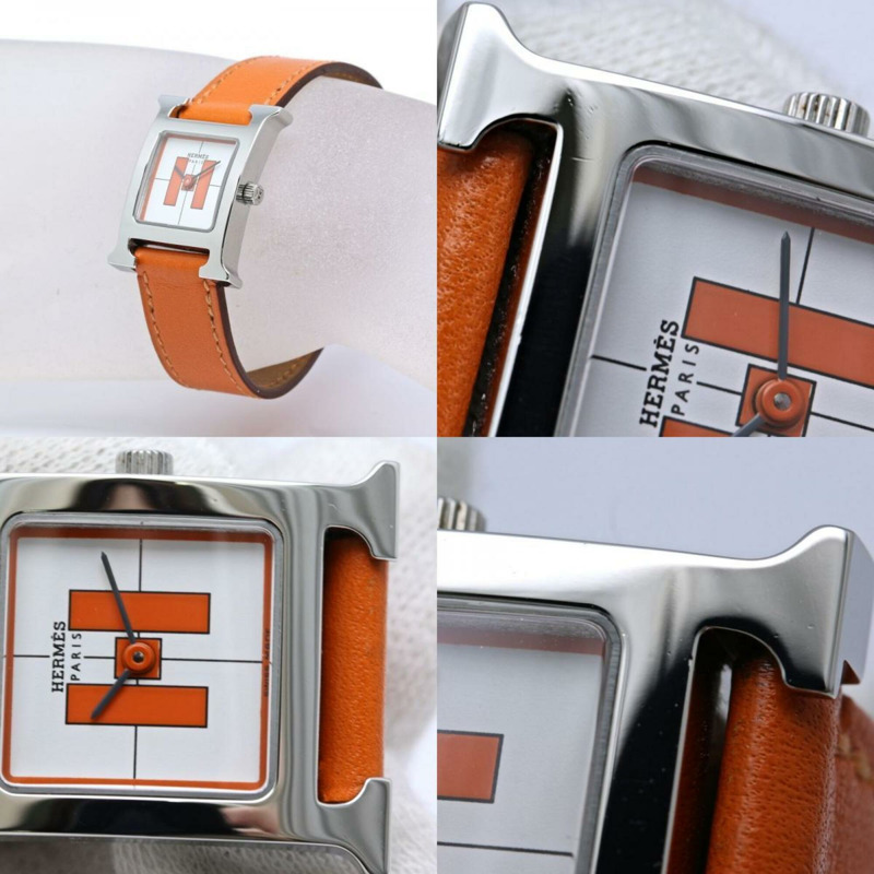 愛馬仕 H-Watch 銀座限量版 HH1.210.832 GOR 女士腕錶 SSxSwift 40403-6