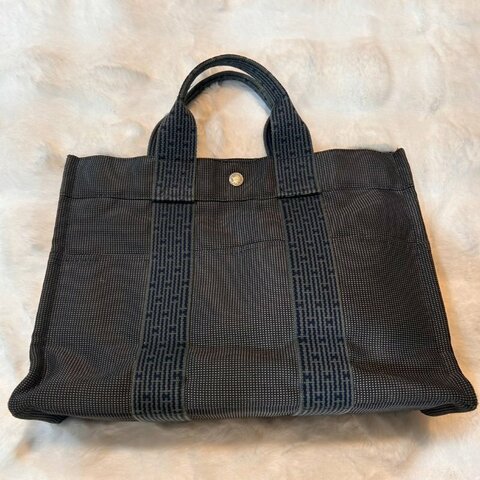 愛馬仕 Hermès Ale Line MM 帆布托特手提包