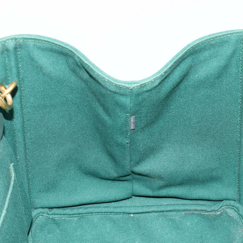 【日本直送】PRADA Kanapa MM 手提包 牛仔布 兩用 綠松石藍 金色 正品 181523A-22