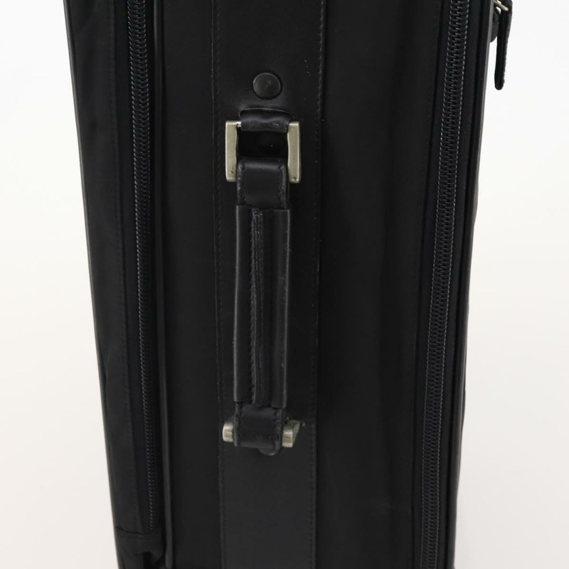 【日本直送】PRADA 黑色銀色尼龍手提箱 Auth 181553A-13