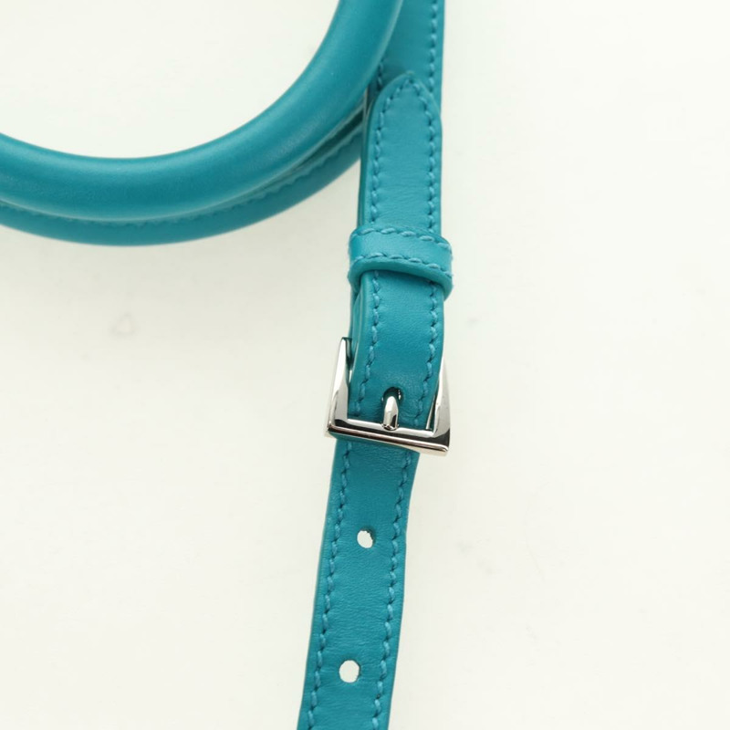 【日本直送】PRADA Galleria 手提包 皮革 兩用 藍色 銀色 正品 yk20397SAM-9