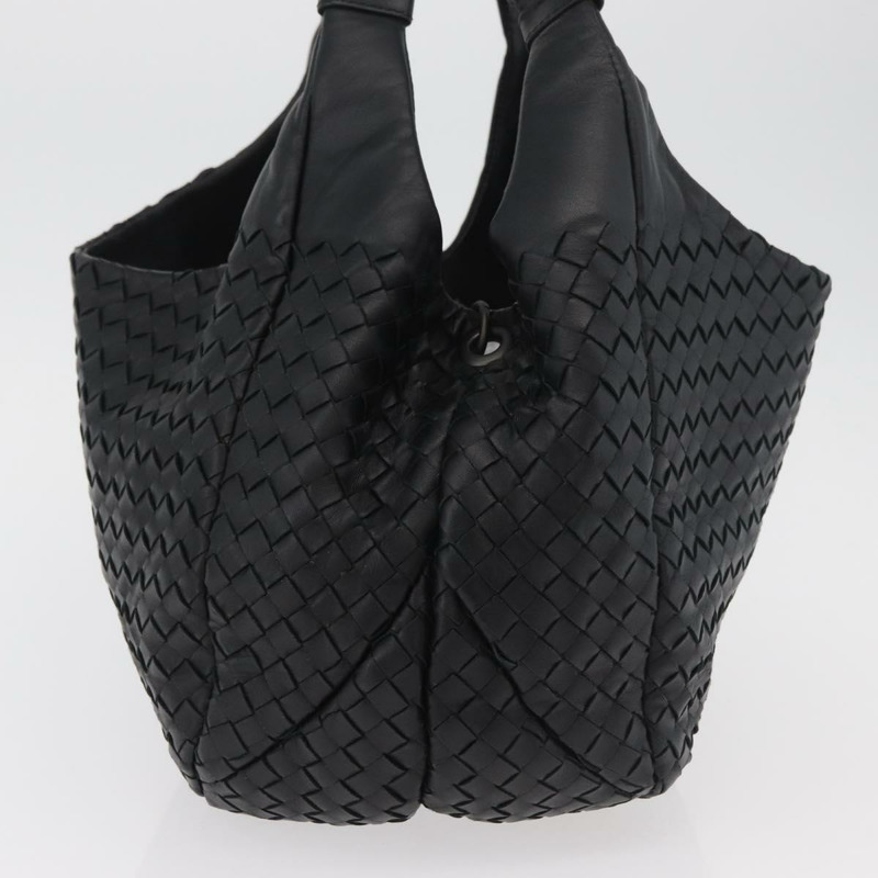 【日本直送】BOTTEGA VENETA INTRECCIATO Campana 包皮革棕色銀色正品 yk20360SAV-2
