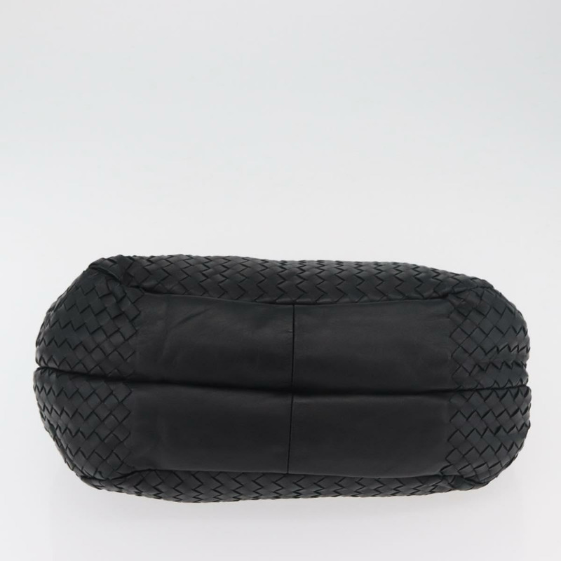 【日本直送】BOTTEGA VENETA INTRECCIATO Campana 包皮革棕色銀色正品 yk20360SAV-4