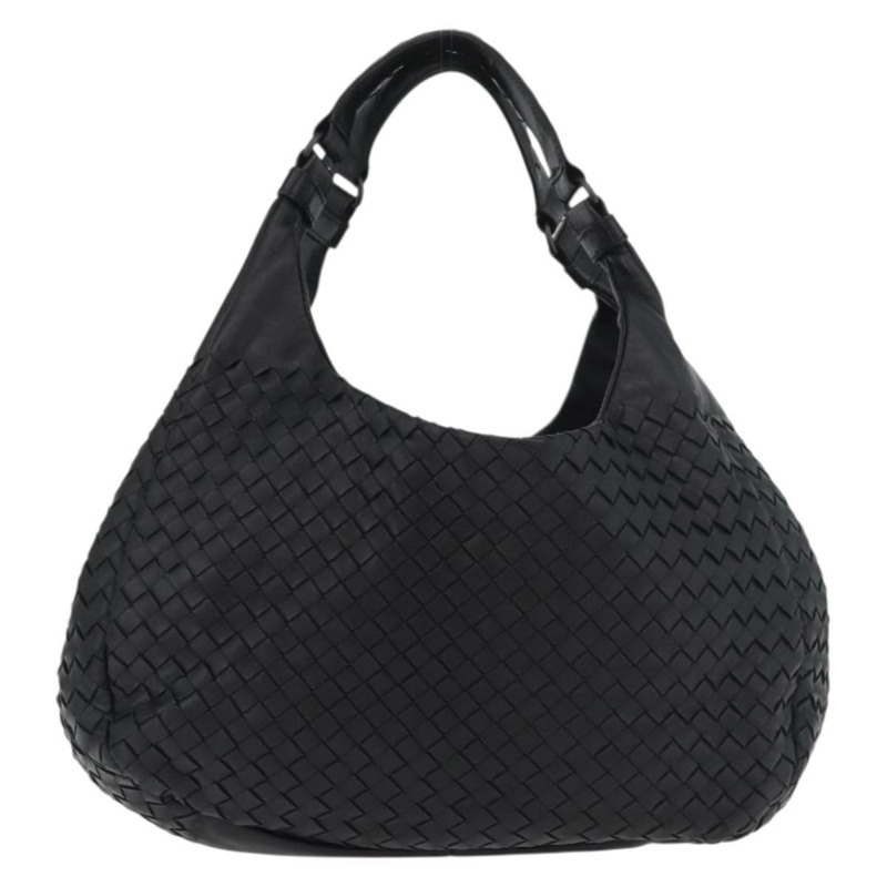 【日本直送】BOTTEGA VENETA INTRECCIATO Campana 包皮革棕色銀色正品 yk20360SAV-12