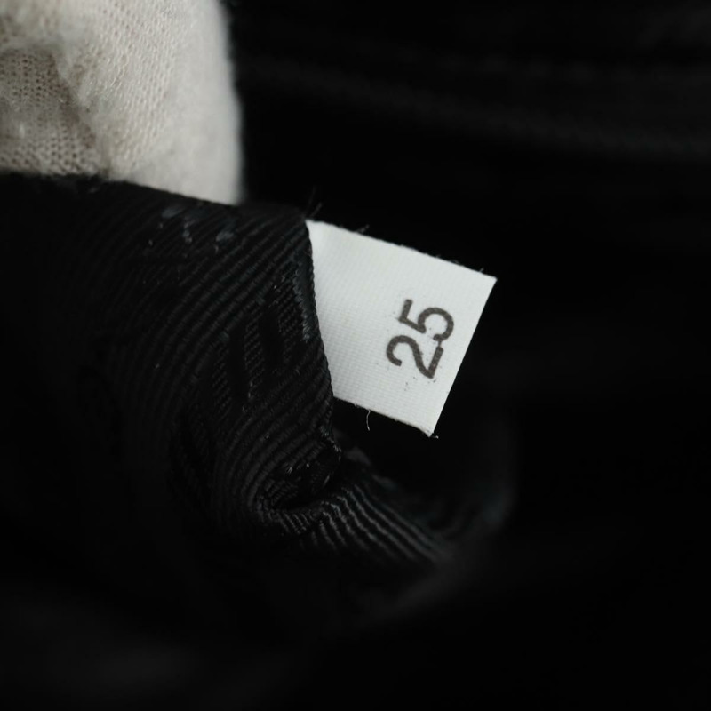 【日本直送】PRADA 尼龍雙肩包 黑色 銀色 1BZ811 正品 yk20393SAM-10