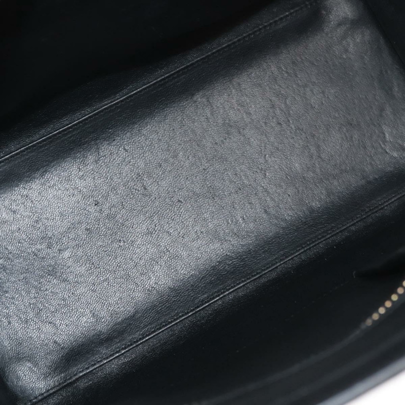 【日本直送】CELINE Luggage Mini Shopper 手提包 皮革 粉紅色 黑色 正品 am11689V-9