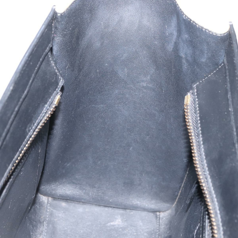 【日本直送】CELINE Luggage Mini Shopper 手提包 皮革 粉紅色 黑色 正品 am11689V-20