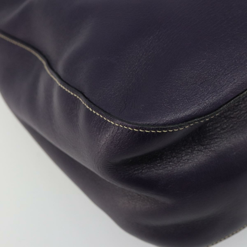 【日本直送】PRADA 鏈條單肩包 皮革 紫色 金色 正品 171280V-13