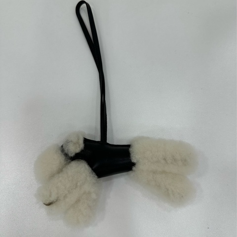 Hermes 愛馬仕 Budy小狗掛飾 U刻 黑色