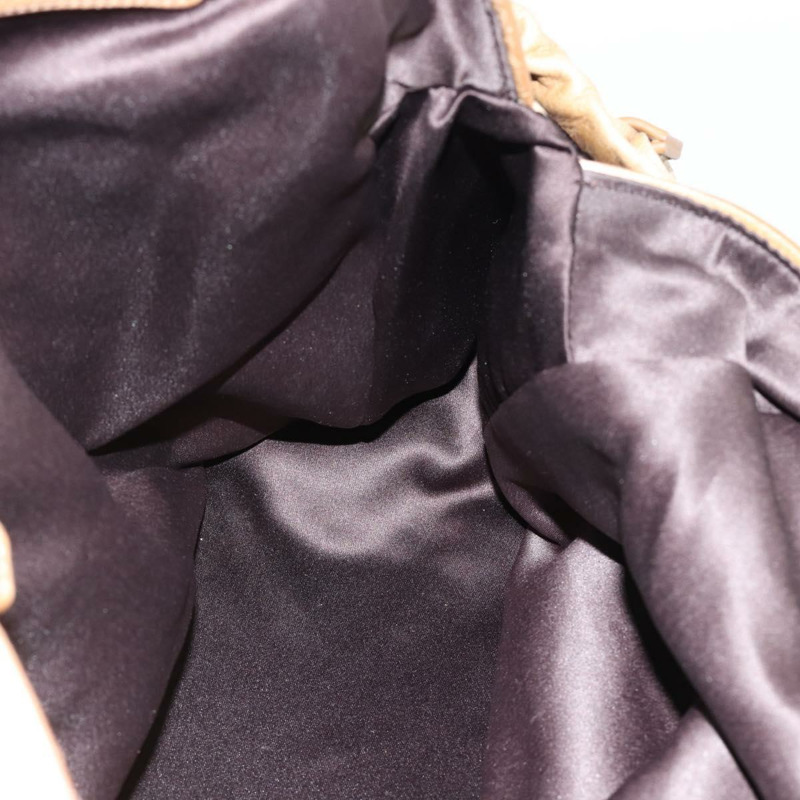 【日本直送】Miu Miu Vitter Lux 手提包皮革米色銀色正品 182126V-18