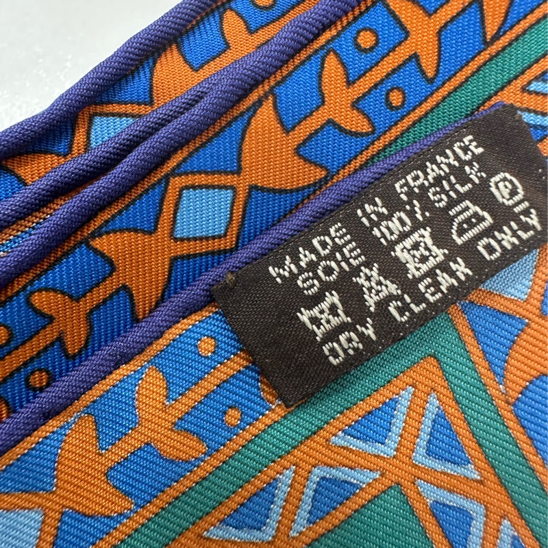 Hermes 愛馬仕 高加索騎士 絲巾 90*90-4