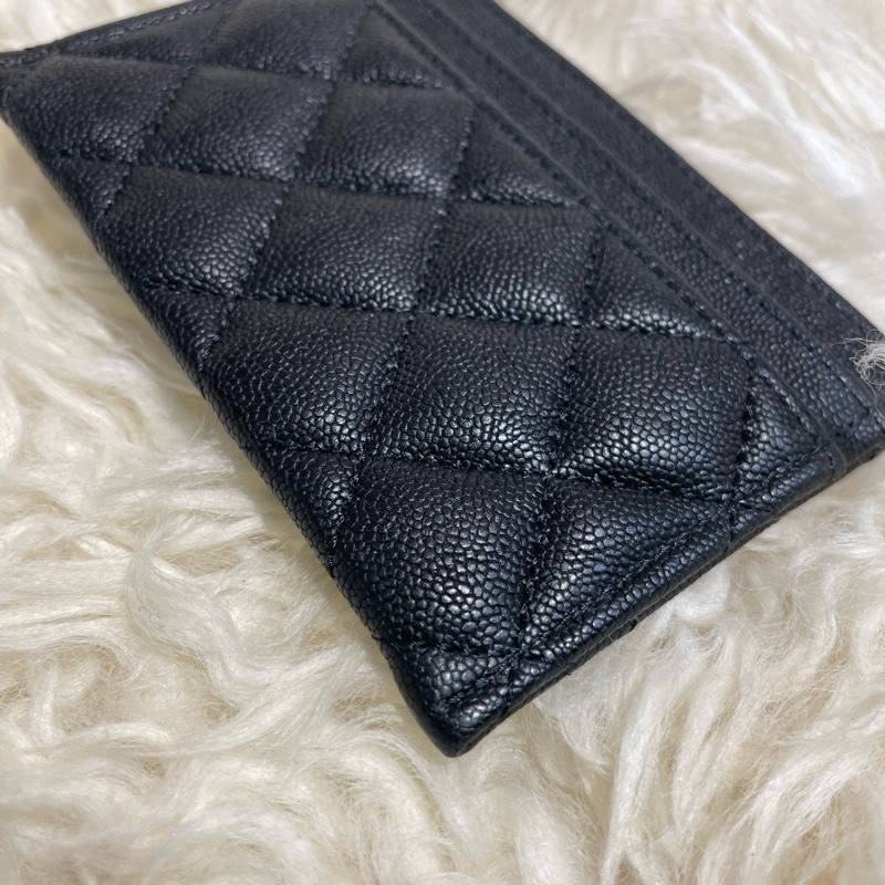 Chanel 牛皮Boy 扣咭包-5