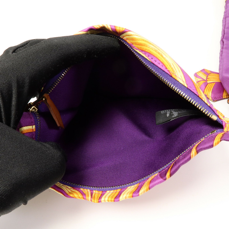 HERMES 絲質Silky City肩背袋-7