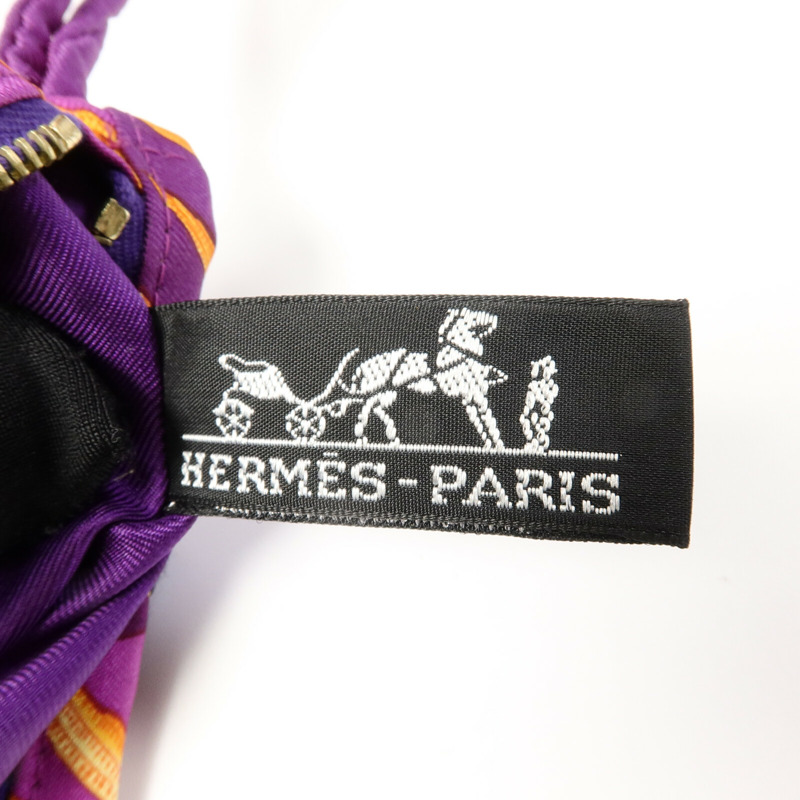 HERMES 絲質Silky City肩背袋-8
