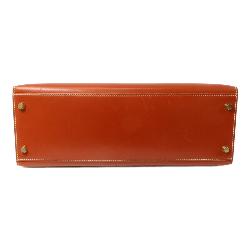 HERMES Box皮革Kelly 32手挽袋-3