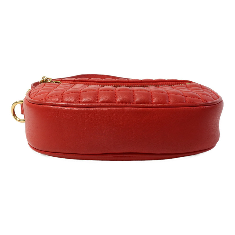 CELINE 牛皮皮革C Charm Shoulder Bag肩背袋-3