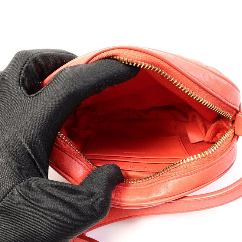 CELINE 牛皮皮革C Charm Shoulder Bag肩背袋-4