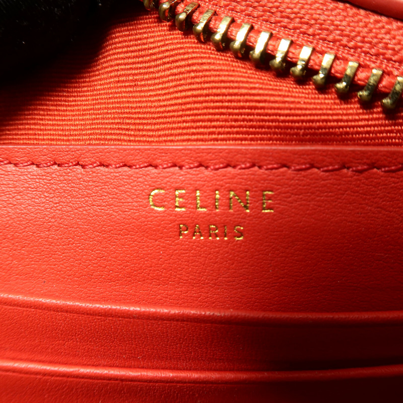 CELINE 牛皮皮革C Charm Shoulder Bag肩背袋-5