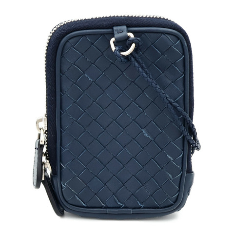 BOTTEGA VENETA 羊皮皮革Zip Strap Pouch小袋