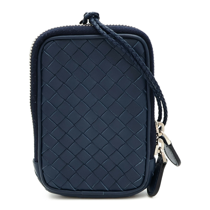 BOTTEGA VENETA 羊皮皮革Zip Strap Pouch小袋-4