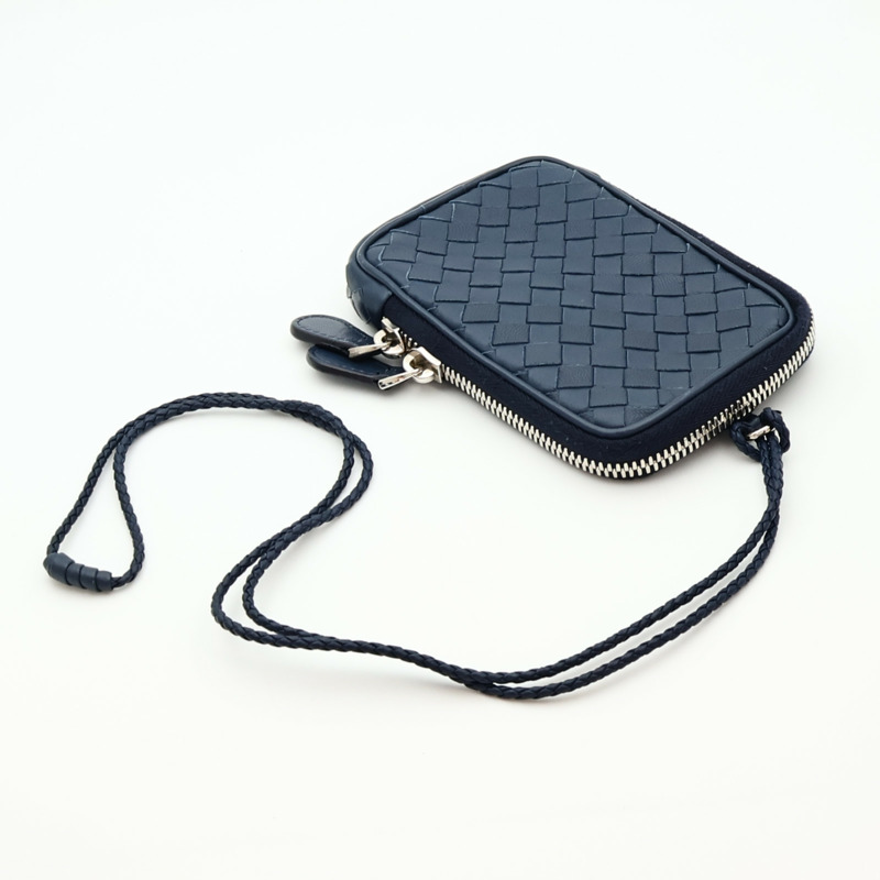 BOTTEGA VENETA 羊皮皮革Zip Strap Pouch小袋-5