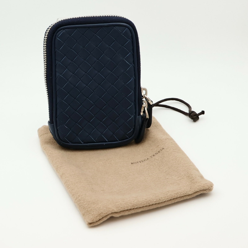 BOTTEGA VENETA 羊皮皮革Zip Strap Pouch小袋-15