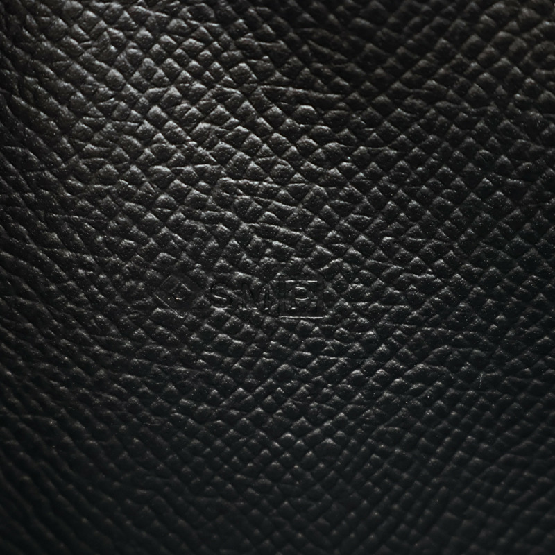HERMES Epsom皮革Bearn Wallet長錢包Noir-6