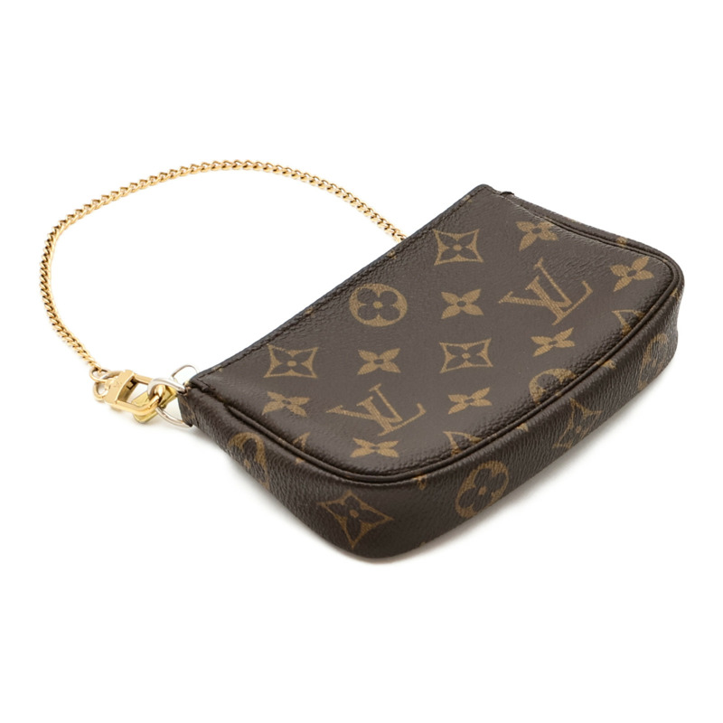 LOUIS VUITTON Monogram Mini Pochette Accessoires手挽袋-3