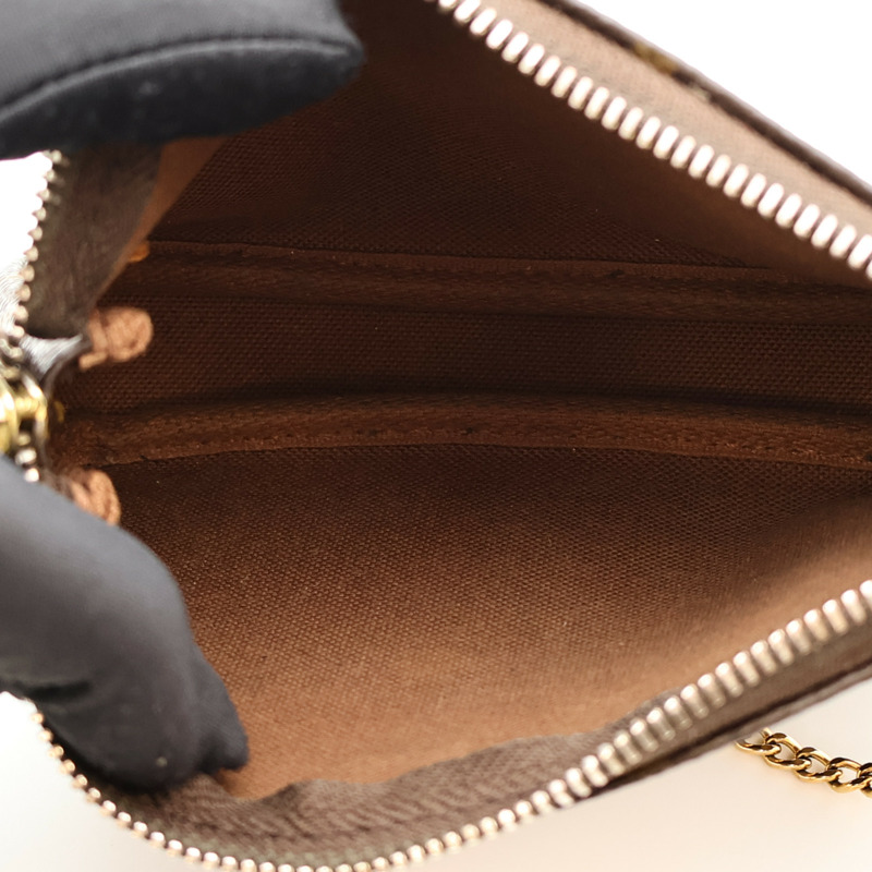 LOUIS VUITTON Monogram Mini Pochette Accessoires手挽袋-5