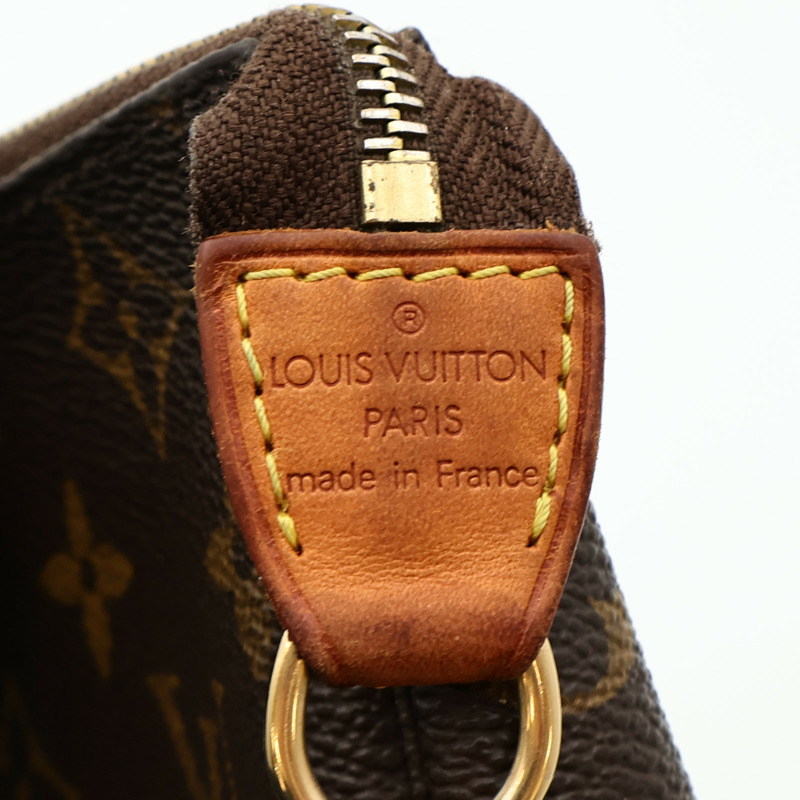 LOUIS VUITTON Monogram Mini Pochette Accessoires手挽袋-7