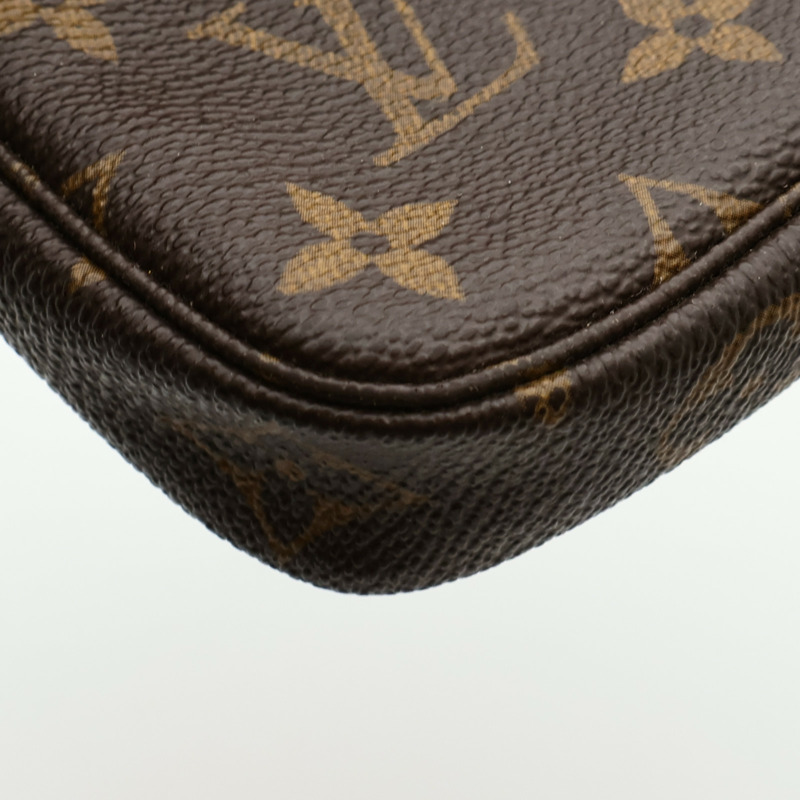 LOUIS VUITTON Monogram Mini Pochette Accessoires手挽袋-9